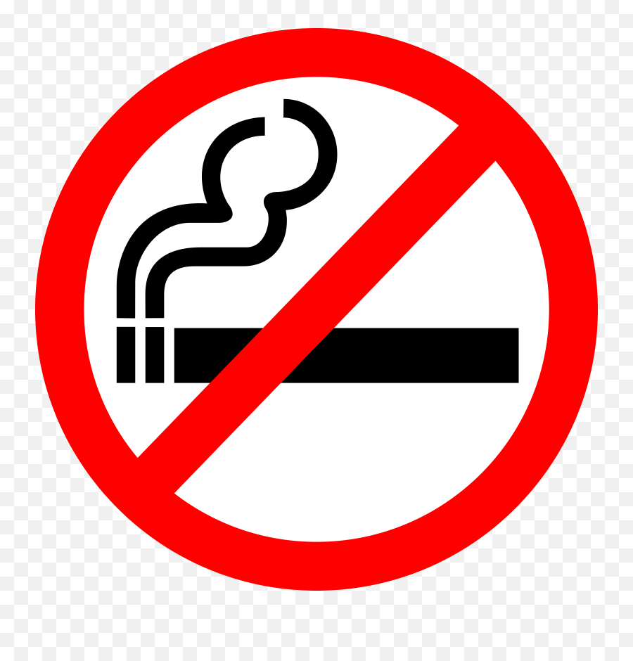 No Smoke Symbol Png Image - No Smoking Sign Clipart,No Sign Png