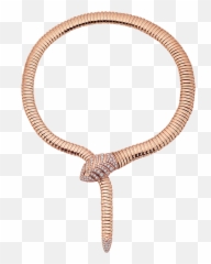 Serpenti Necklace 350680 Bvlgari - Bulgari Snake Necklace Png,Choker Png