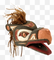 Native American Indian Headdress Masks - Canadian Indian Art West Coast Native Masks Png,Headdress Png