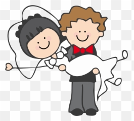 Library Of Money Graphic Royalty Free Stock Happy Couple Png - Pareja De Esposos Dibujo,Happy Couple Png