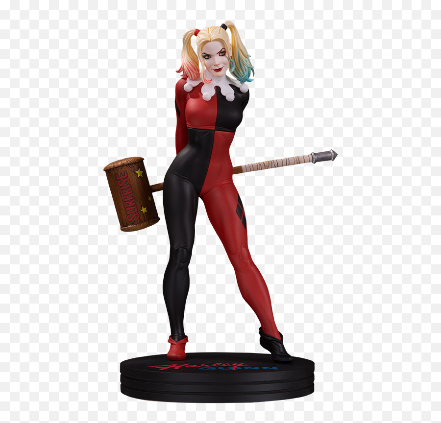 Harley Quinn Statue - Dc Cover Girls Harley Quinn By Frank Cho Statue Png,Harley Quinn Transparent
