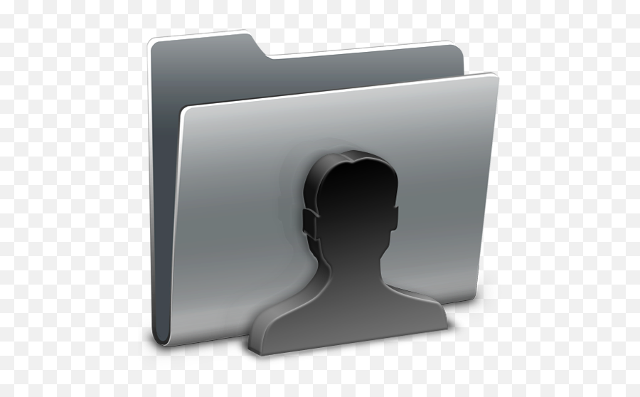 3d User Folder Free Icon Of Hyperion Icons - User Profile Icon 3d Png,3d Png
