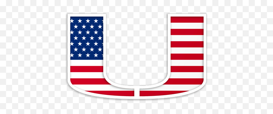 Canes Football - Flag Of The United States Png,Miami Hurricanes Logo Png