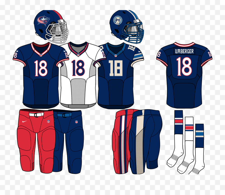 Download Uk9pbwf - Columbus Blue Jackets Football Uniform Nhl Teams As Nfl Teams Png,Columbus Blue Jackets Logo Png