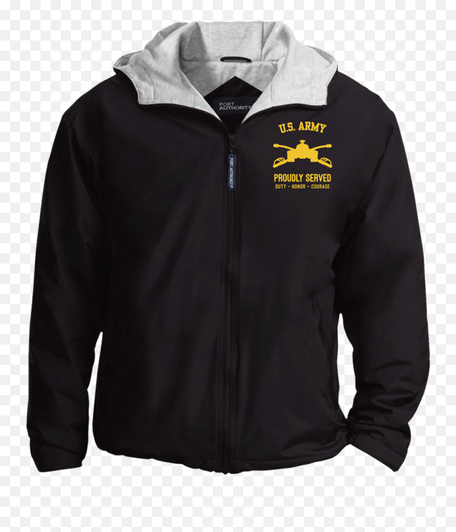 Us Army Armor Branch Port Authority Team Jacket - Us Army Veteran Sweatshirt With Zipper Png,Armor Png