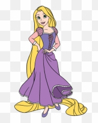 Transparent Rapunzel Tangled Png - Rapunzel Clipart,Rapunzel Png