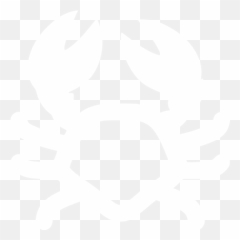 White Crab Icon - Free White Animal Icons Freshwater Crab Png,Crab Png