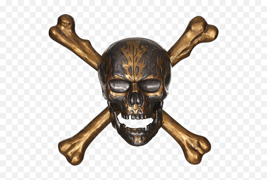Skull And Crossbones Wall Decor - Pirates Of The Caribbean Png,Pirate Skull Png