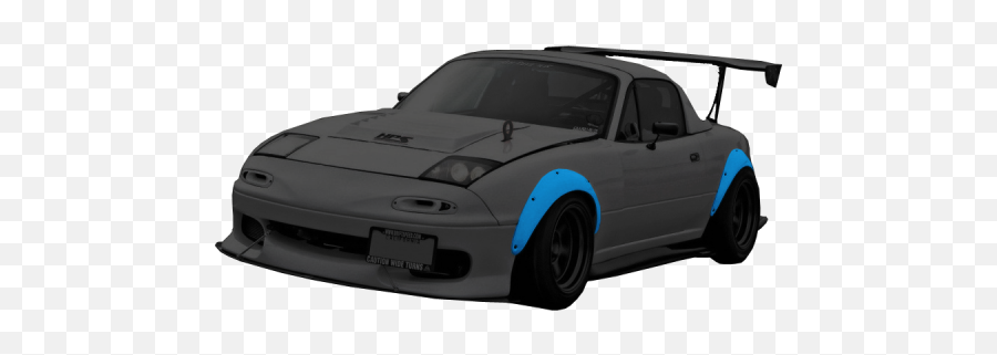 Mazda Miata Mx - 5 Fender Flares Set Automotive Decal Png,Miata Png