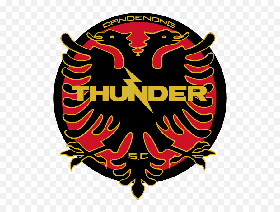 Dandenong Thunder Sc Logo Download - Dandenong Thunder Logo Png,Thunder Logo Png
