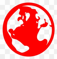 Red Globe 4 Icon - Png