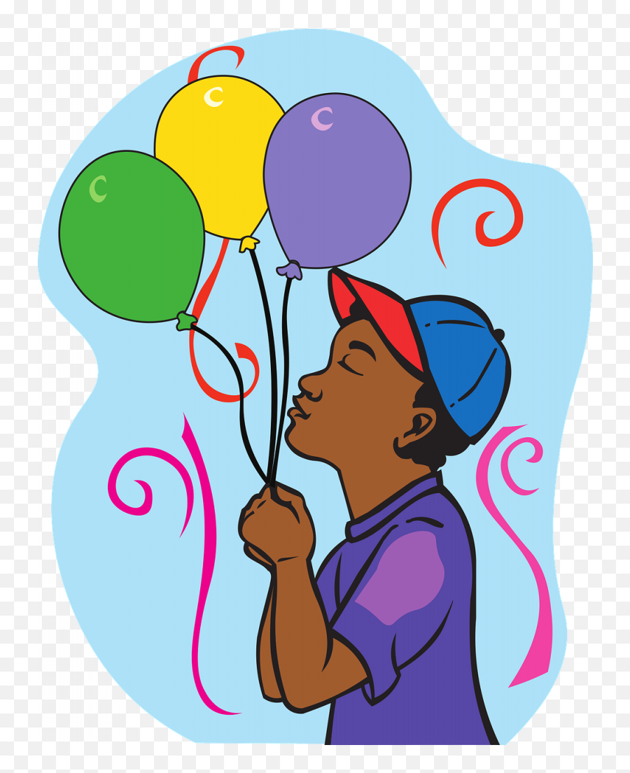 Happy Birthday Balloons Boy Greeting Card Party - Balloon Imágenes De Cumpleaños De Sobrino Png,Birthday Balloons Transparent