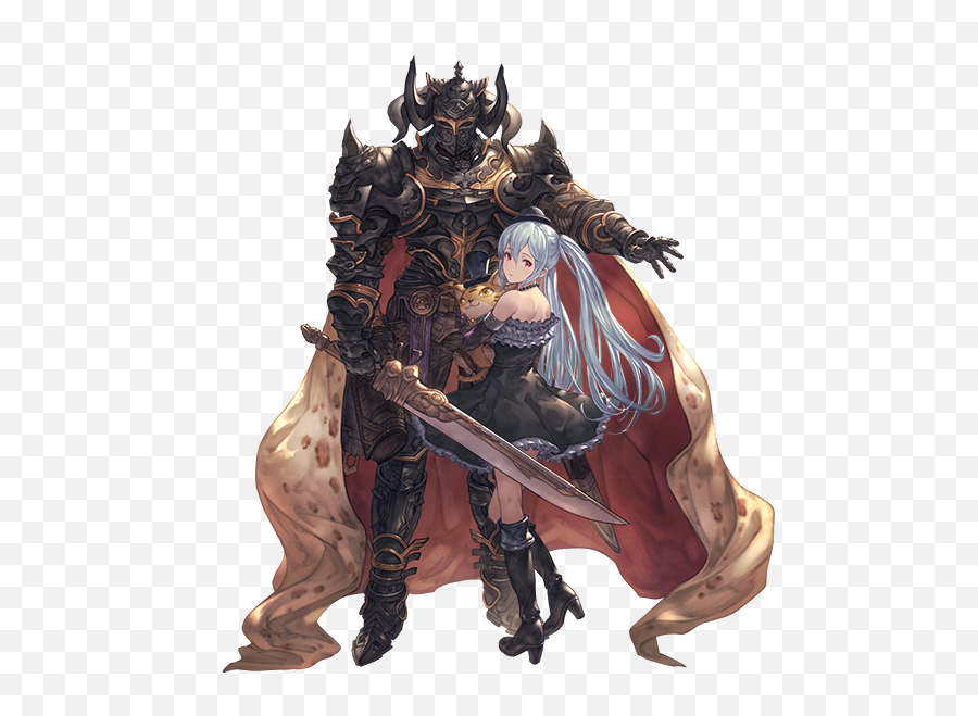 Level 95 - Granblue Fantasy Black Knight Png,Puppet Strings Png