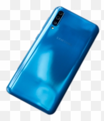 31 Png - Samsung Galaxy A50 Blue Without Background Transparent