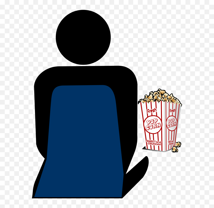Movie Theater Popcorn Clip Art N6 Free Image - Popcorn Clip Art Black Png,Movie Popcorn Png