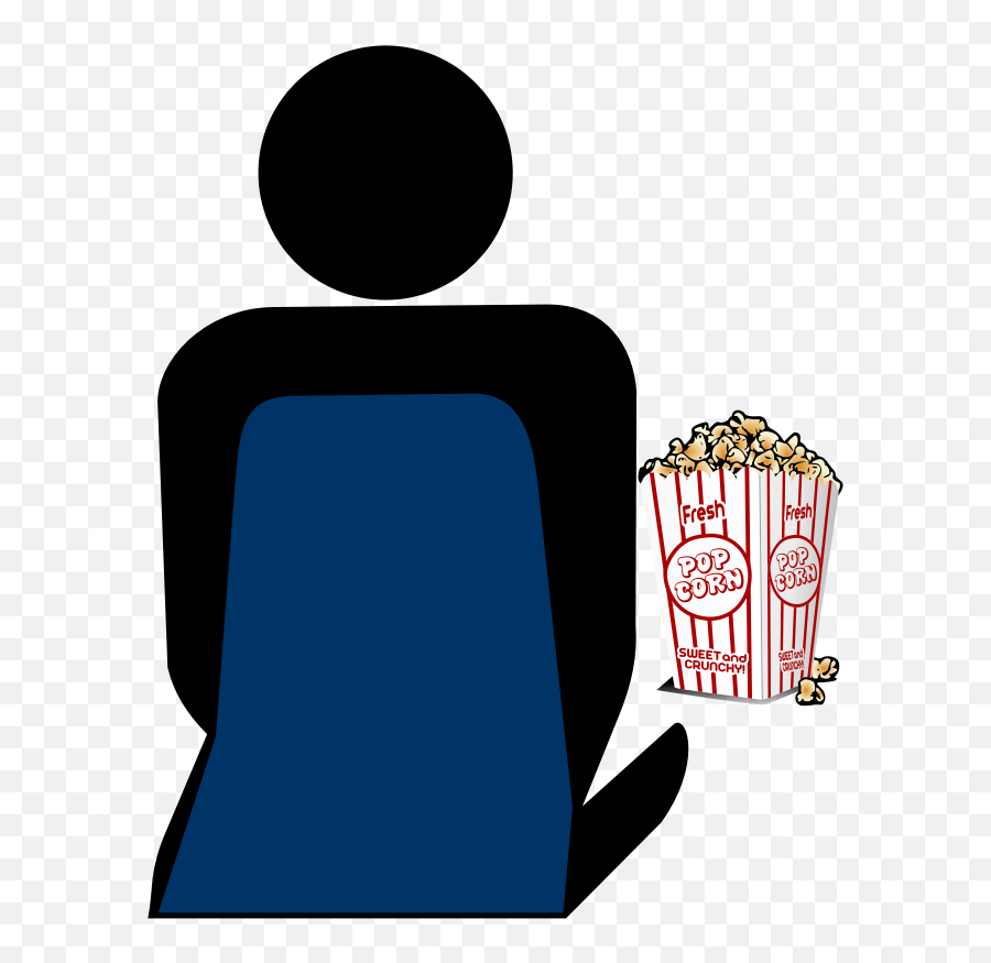 Movie Theater Popcorn Clip Art N6 Free Image - Popcorn Clip Art Black ...