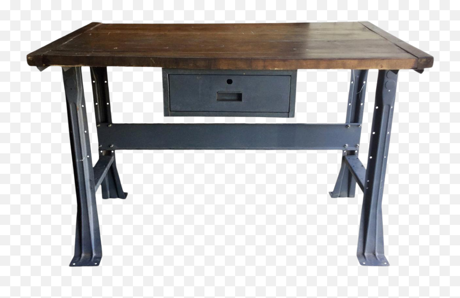 Vintage U0026 Used Metal Desks For Sale Chairish - Metal Working Table Png,Desk Transparent