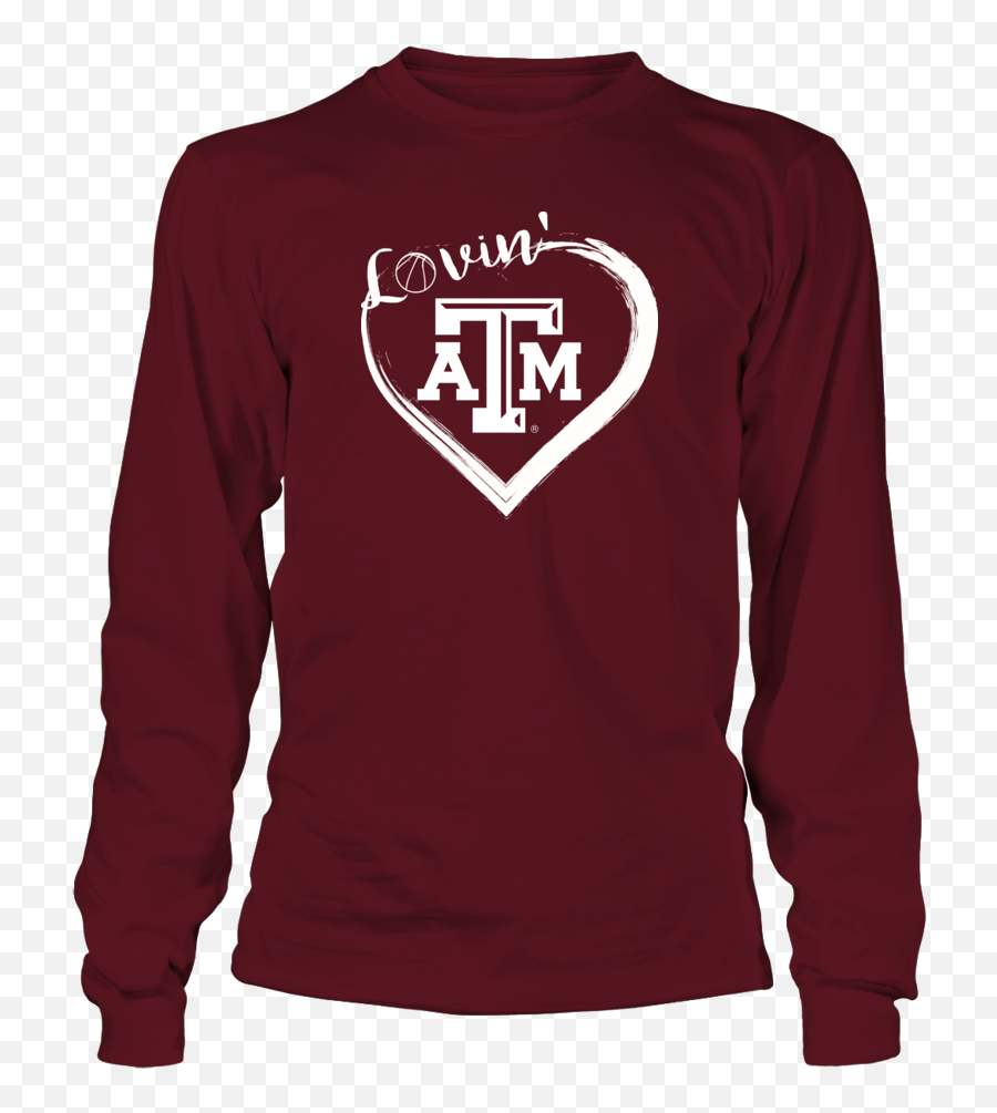 Show Your Support Of The Texas A And M Basketball Team - One Long Sleeve Png,Texas A&m Logo Png