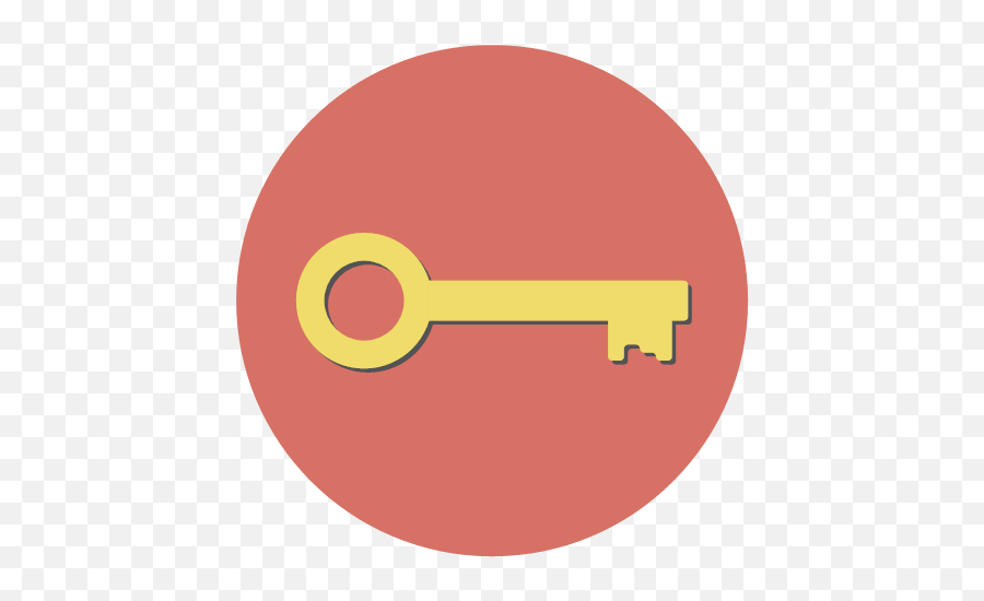 Key Lock Safe Safety Unlock Icon - Flat Office Png,Unlock Icon