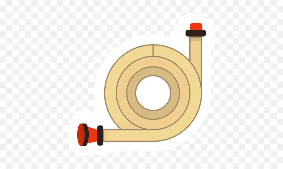 Fire Hose Colorful Flat - Spiral Png,Hose Reel Icon