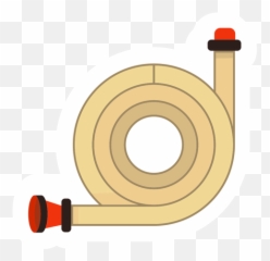 Fire Hose Colorful Flat - Spiral png