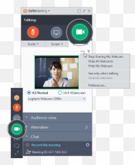 Gotomeeting Organizer Guide For Windows - Technology Applications png