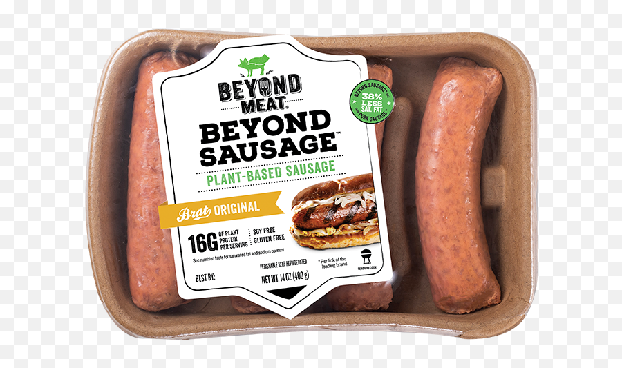 Beyond Sausage Brat Original - Beyond Meat Italian Sausage Png,Sausage Transparent
