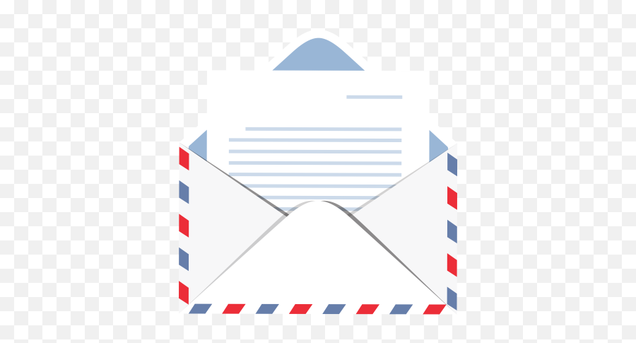 Envelope Clipart Latter - Transparent Envelope Letter Png,Letter Png