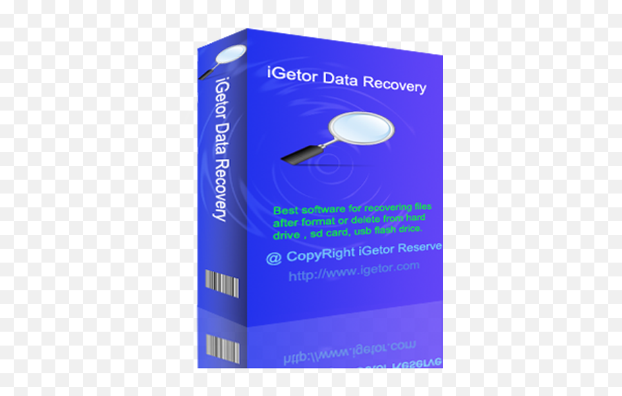 Igetor Data Recovery Software - Windows 10 Data Recovery Magnifier Png,Maxtor Hard Drive Icon