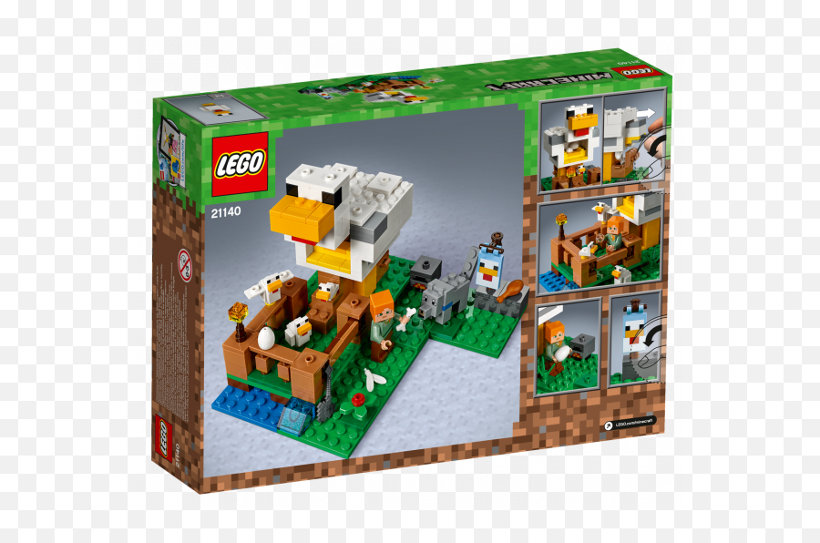 21140 Lego Minecraft The Chicken Coop - Lego Friends Pizza Set Png,Minecraft Chicken Png