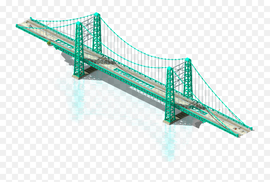 Download Long Bridge Png Image For Free - Green Bridge Png,Brooklyn Bridge Png