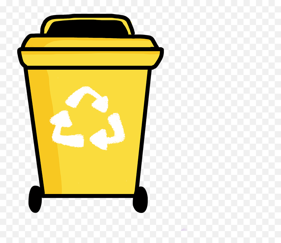 Recycle Trash Can Garbage - Free Image On Pixabay Bote De Basura Amarillo Reciclado Png,Trash Icon Png Transparent Background