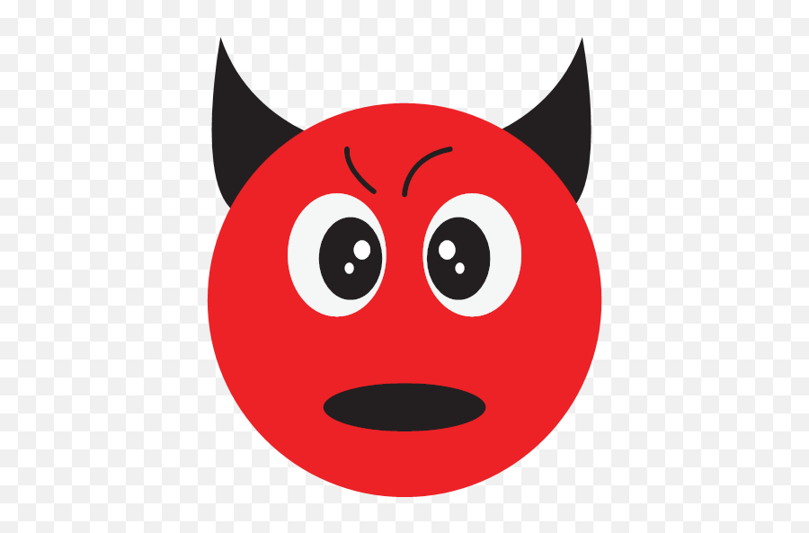 Bad Devil Smiley Icon - Happy Smile Png,Devil Emoji Transparent