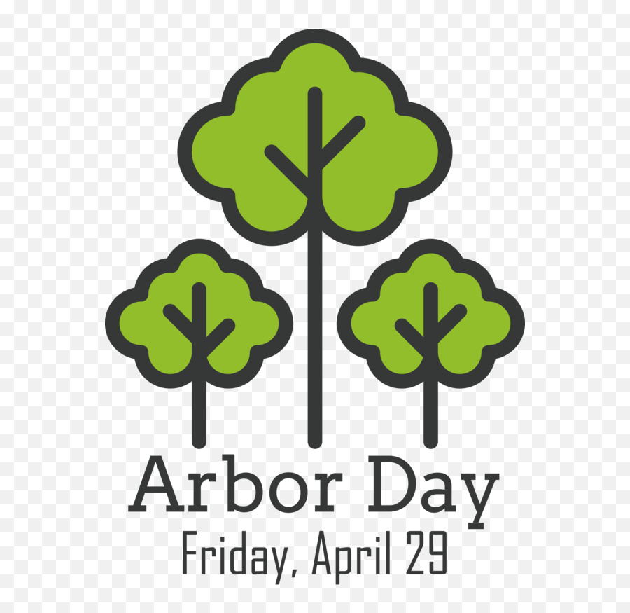Arbor Day Leaf Symbol Green For Happy - May Day Logo Transparent Png,Tree Leaf Icon