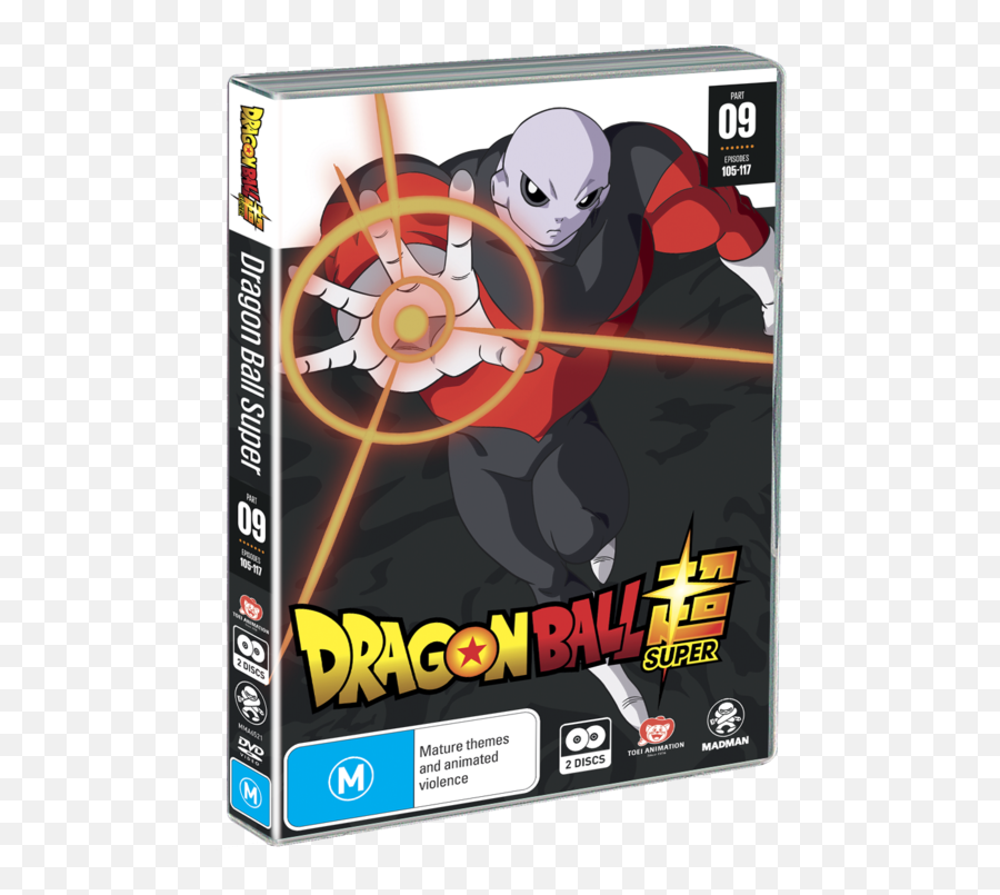 Dragon Ball Super Part 9 Eps 105 - 117 Dvd Png,Dragon Ball Super Png