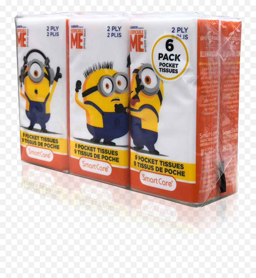 Minions Pocket Tissue 6 Pack U2013 Brush Buddies - Household Supply Png,Minion Icon Pack