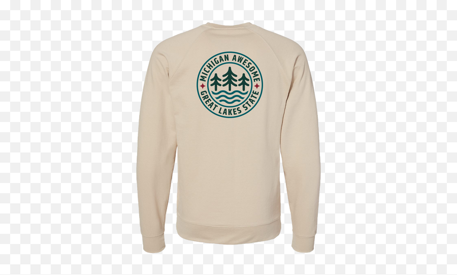 Great Lakes Icon Crewneck Sweatshirt U2013 Michigan Awesome - Long Sleeve Png,Formal Icon