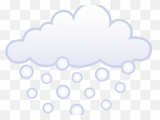 Cloud Snowing Clipart - png