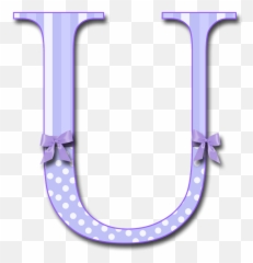 130 U - is for ideas lettering alphabet Letra Mayúscula Alfabeto W Lazo Morado Diverso Púrpura Png