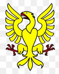 Double Headed Eagle Byzantine Empire Coat Of Arms Png Svg - Aguia Amarela