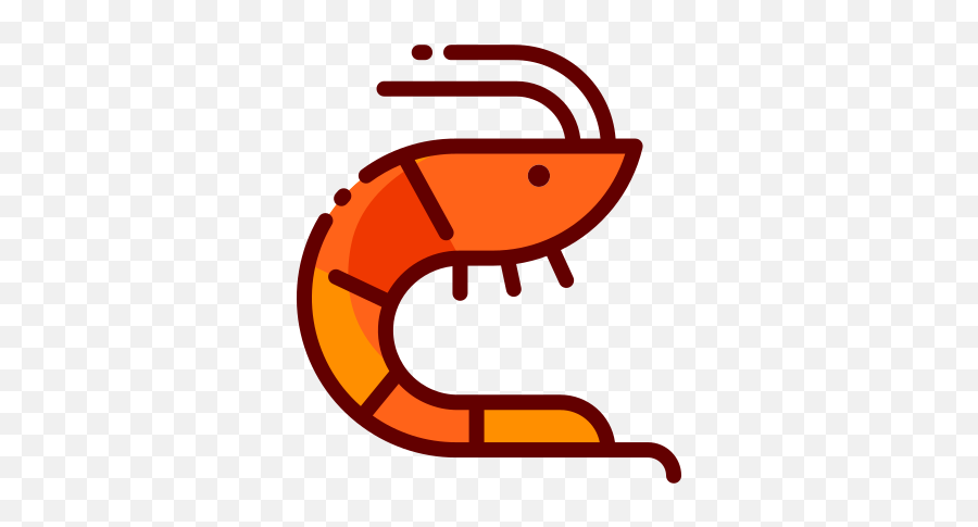 Shrimp - Free Food Icons Clip Art Png,Shrimp Icon Png