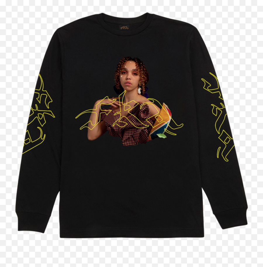 Magdalene Tour Ls Tee Black - Fka Twigs Magdalene Merch Png,Twigs Png