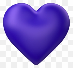 Library Of Heart Vector Royalty Free No Background Png Files - 3d Blue Heart Png