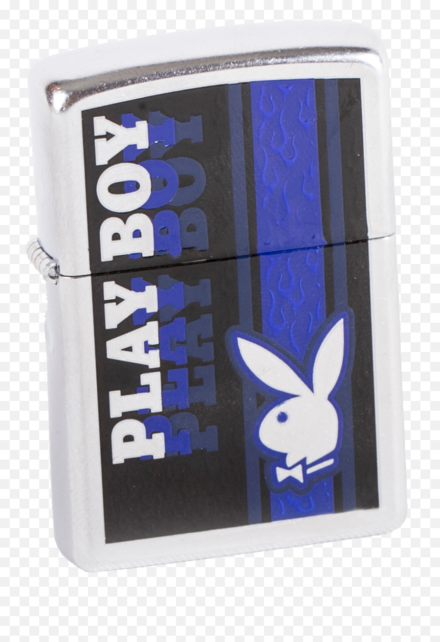 Zippo Playboy Blue Rabbit - Play Boy Png,Playboy Logo Png