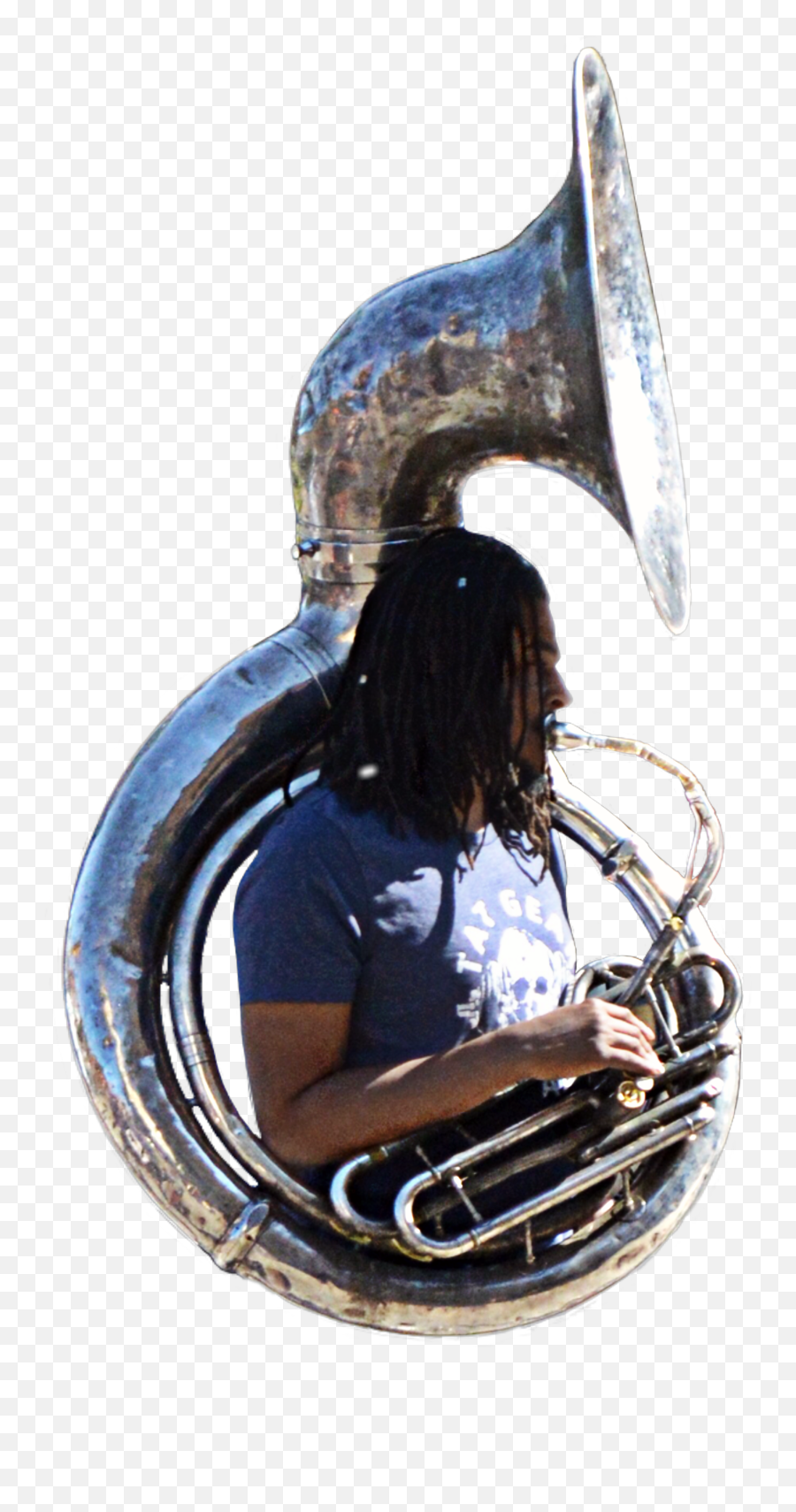 Jazz Brass Music Musician Tuba Silver Trumpet Metal Str - Sousaphone Png,Sousaphone Png