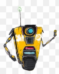 Borderlands Background Png Free - Claptrap