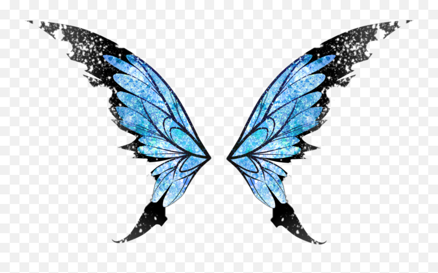 Largest Collection Of Free To Edit Butterflywings Stickers - Green Fairy Wings Png,Wing Transparent