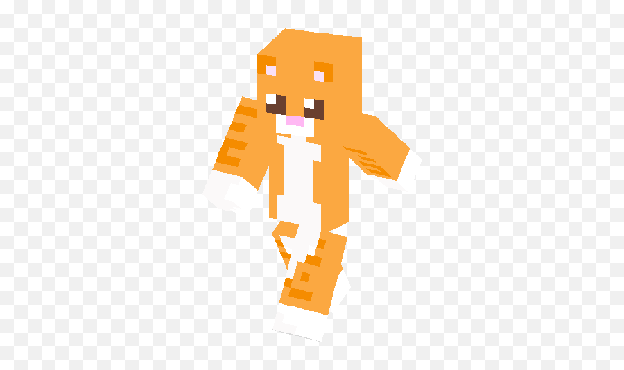 Orange Cat Skin - Minecraft Cat Skin Png,Orange Cat Png