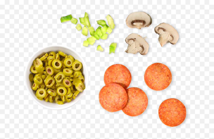 Download Fresh Pizza Toppings - Transparent Pizza Ingredients Png,Pizza Emoji Png