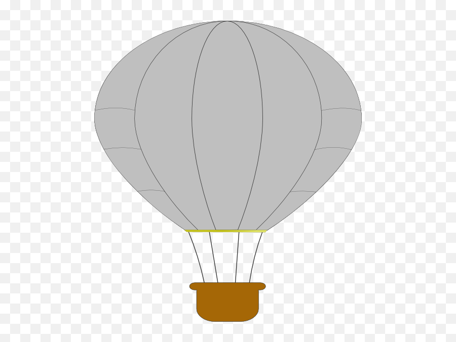 Gray Hot Air Balloon Png Clip Arts For Web - Clip Arts Free Air Balloon Cartoon Brown,Hot Air Balloon Png